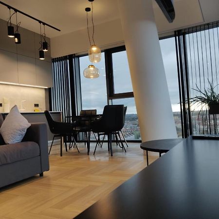Апартаменти Hanza Tower Szczecin Sky Apart 18Th Floor A Екстер'єр фото