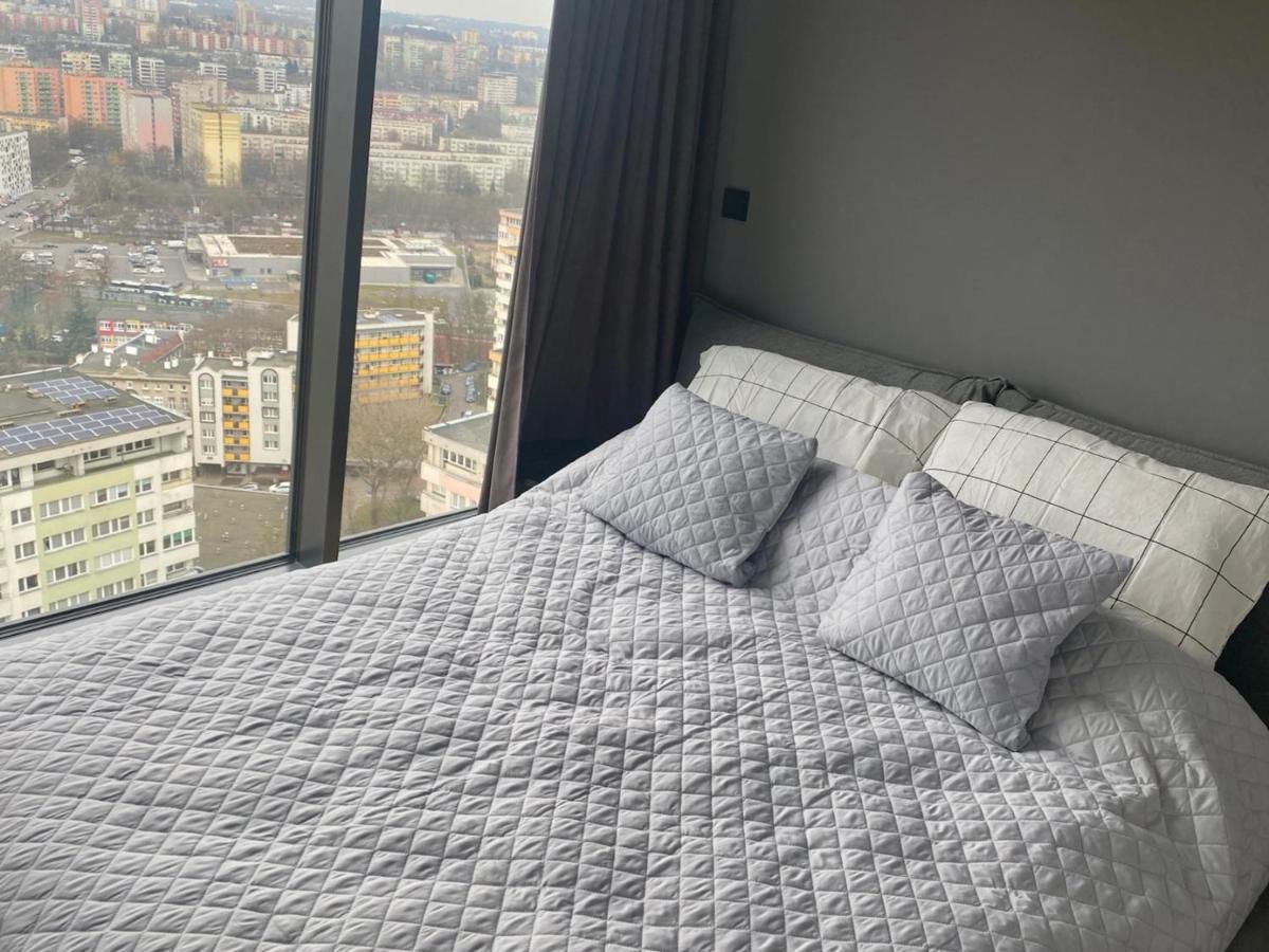 Апартаменти Hanza Tower Szczecin Sky Apart 18Th Floor A Екстер'єр фото